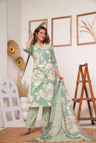 Mint Green Suit Set