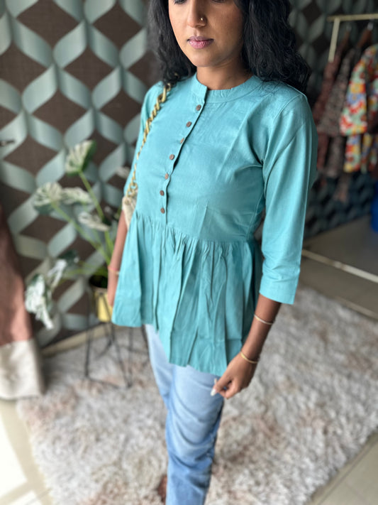 Tiffany Blue Short Top