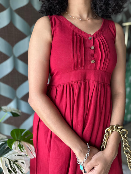LIA Red Dress