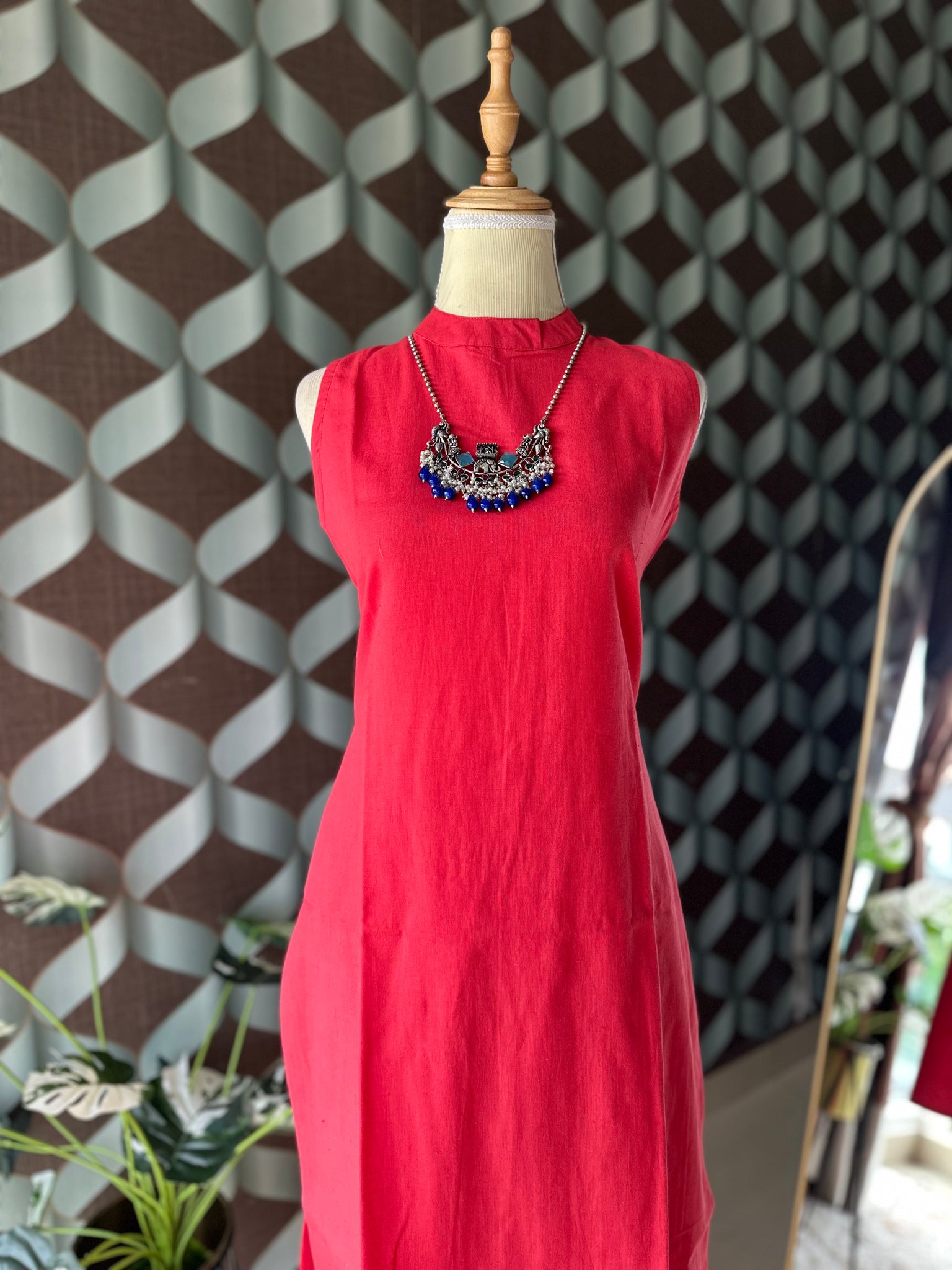 Coral Halter Neck Viva Set
