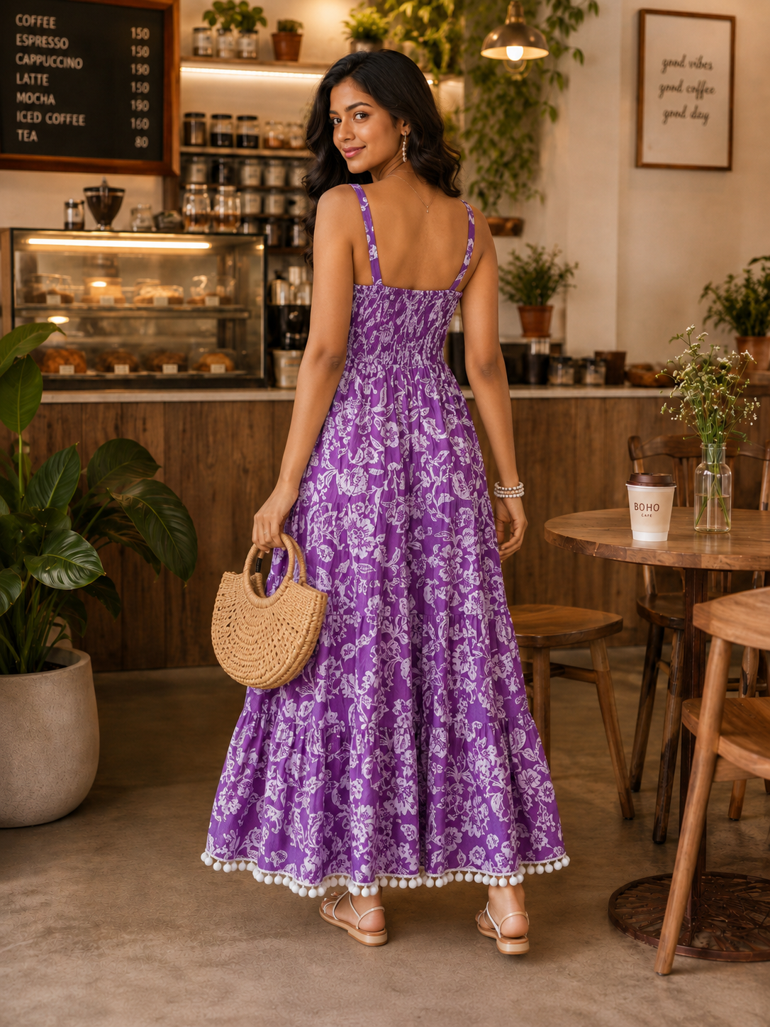 Lavender Summer Dress