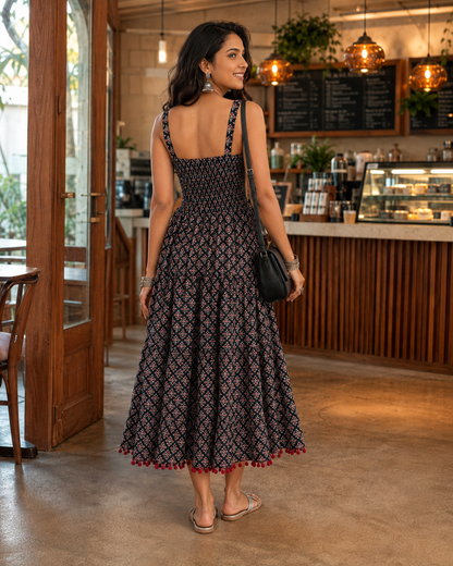 Classic Black Summer Dress