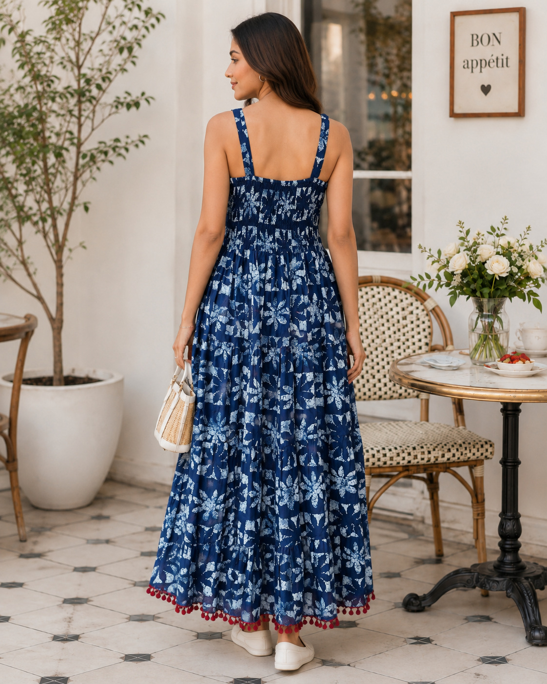 Indigo Blue Summer Dress