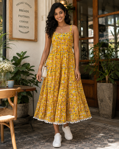 Yellow Summer Dress