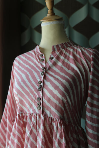 Lehariya Pastel Cotton Top