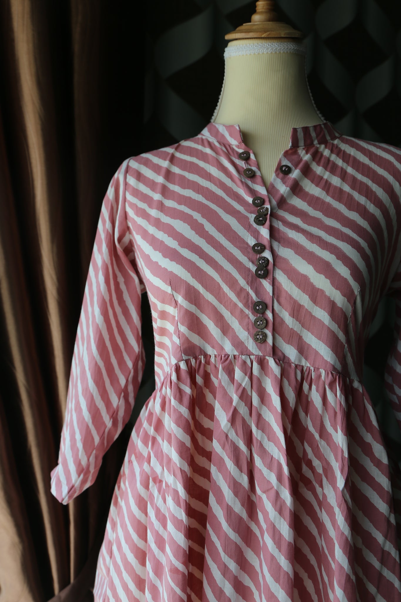 Lehariya Pastel Cotton Top