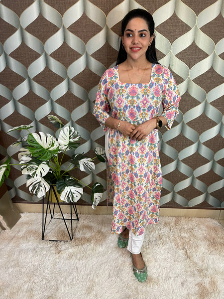 Nyra Cotton Candy Kurta